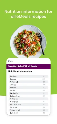 Скриншот 8 — eMeals - Meal Planning Recipes