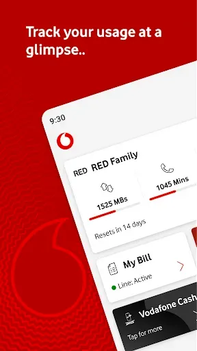 Скриншот 1 — Ana Vodafone