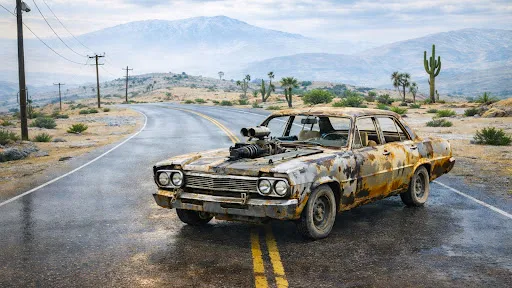 Скриншот 6 — The Long way Desert Road