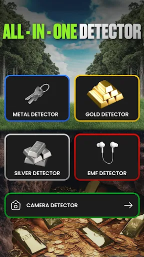 Скриншот 2 — EMF Scanner - Metal Detector