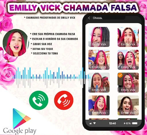 Скриншот 2 — Emily Vick Ligando Falsa