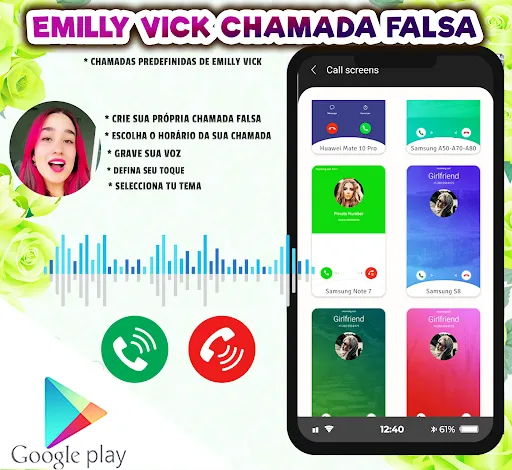 Скриншот 4 — Emily Vick Ligando Falsa