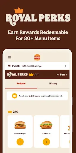 Скриншот 2 — BURGER KING® App