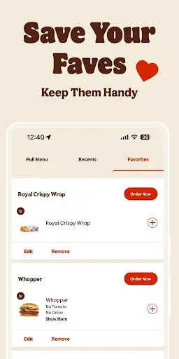 Скриншот 5 — BURGER KING® App