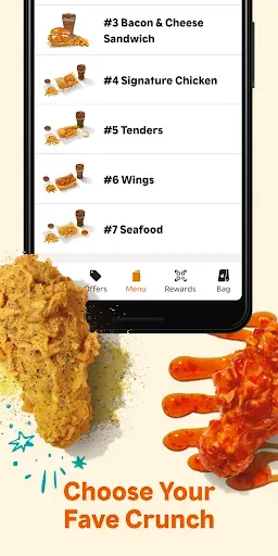 Скриншот 2 — Popeyes® App