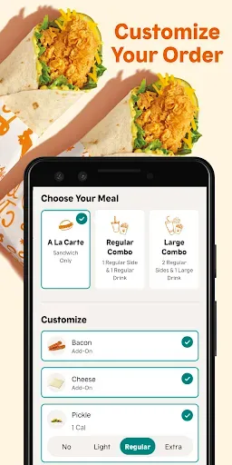 Скриншот 3 — Popeyes® App