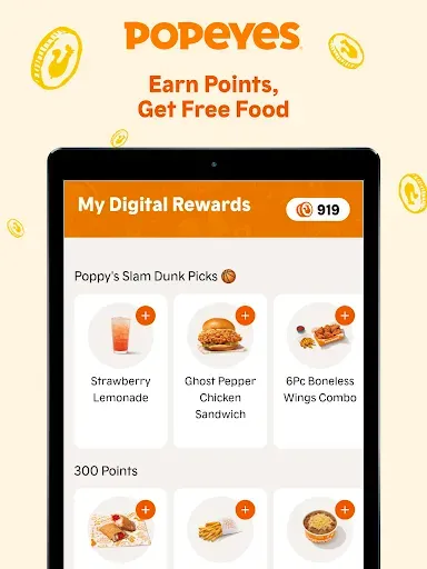 Скриншот 6 — Popeyes® App