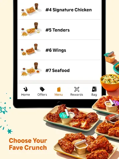 Скриншот 7 — Popeyes® App