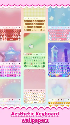 Скриншот 8 — Cute Keyboard: Kawaii & Emoji