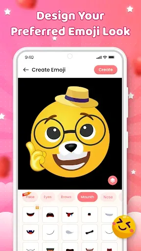 Скриншот 3 — Funny Emoji - Emoji Stickers