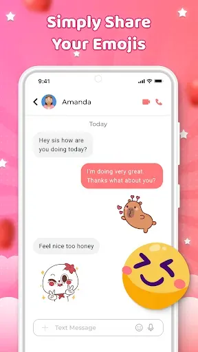 Скриншот 6 — Funny Emoji - Emoji Stickers