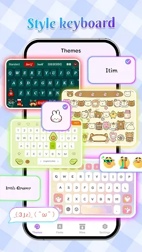 Скриншот 2 — Keyboard Emoji & Sound Themes