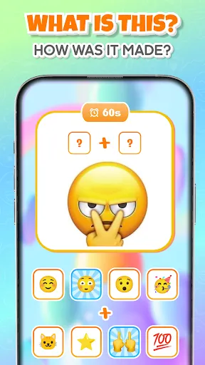 Скриншот 3 — эмоджи микс: Mix Emoji Kitchen