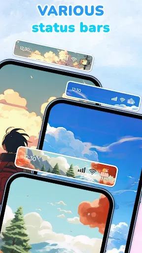 Скриншот 3 — Emoji Battery: Status Bar