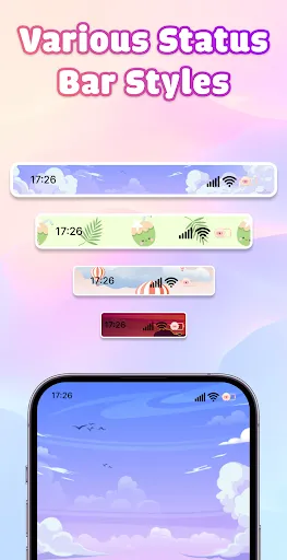 Скриншот 1 — Emoji Battery: Widget Bar