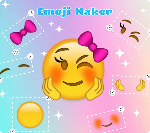Скриншот 1 — Emoji Maker: DIY Emoji Merge