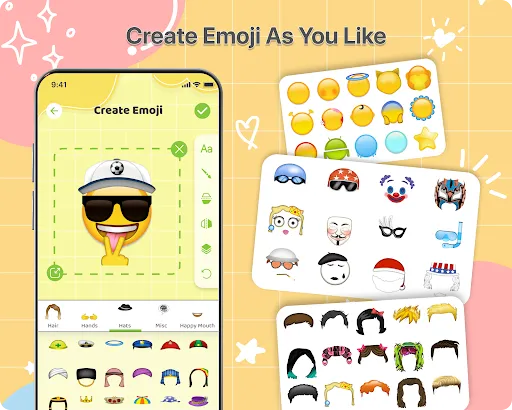 Скриншот 3 — DIY Emoji: Funny Emoji Maker