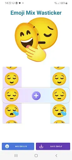 Скриншот 5 — Приложение Wasticker Emoji Mix