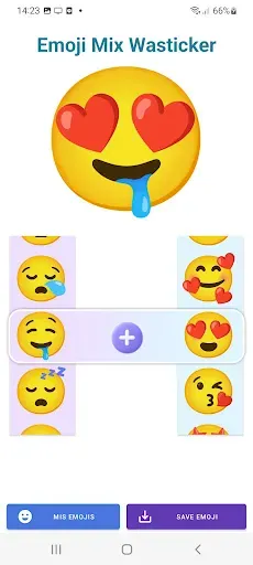 Скриншот 6 — Приложение Wasticker Emoji Mix
