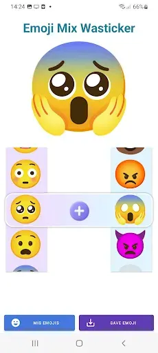 Скриншот 7 — Приложение Wasticker Emoji Mix