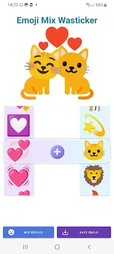 Скриншот 8 — Приложение Wasticker Emoji Mix