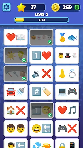 Скриншот 2 — Emoji Quiz - Guess the Emojis