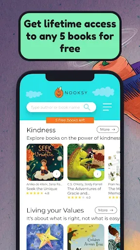 Скриншот 3 — Nooksy: Childrens Story Time