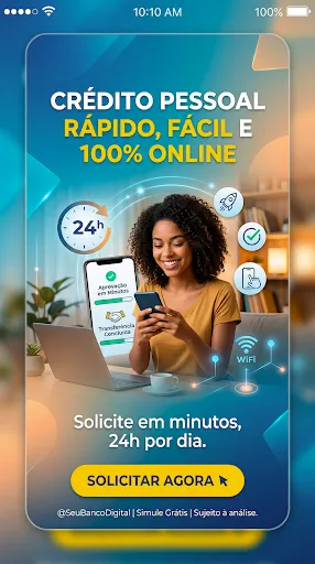 Скриншот 1 — Empréstimo SIM - Juros Baixos