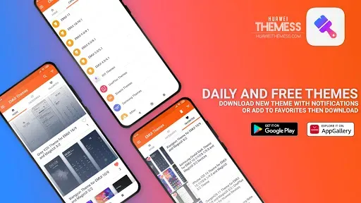 Скриншот 1 — Huawei EMUI Themes