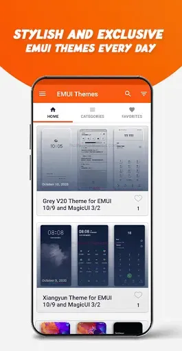 Скриншот 2 — Huawei EMUI Themes