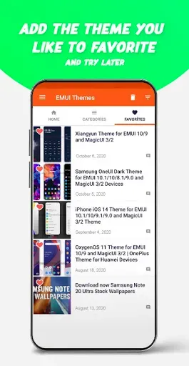 Скриншот 4 — Huawei EMUI Themes