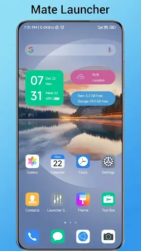 Скриншот 1 — Mate Launcher for harmony