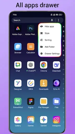 Скриншот 4 — Mate Launcher for harmony