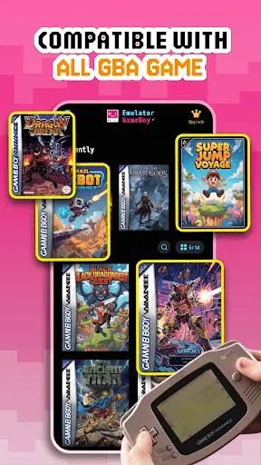 Скриншот 5 — GBA Эмулятор - Ретро Игры