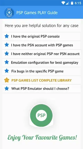Скриншот 6 — PSP Games Emulator Guide