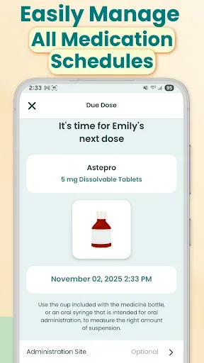 Скриншот 3 — Encurage: Pill & Meds Tracker