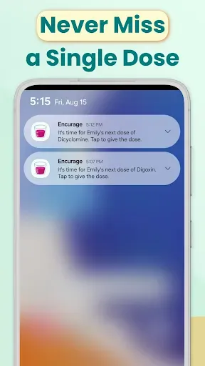 Скриншот 5 — Encurage: Pill & Meds Tracker