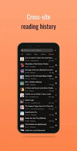 Скриншот 3 — MangaPin - Web Browser