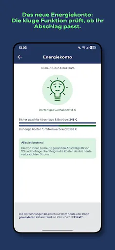Скриншот 3 — Meine enviaM-App: Strom & mehr