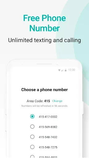 Скриншот 1 — 2ndLine - Second Phone Number