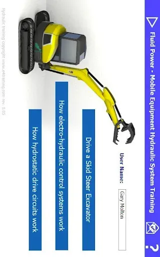 Скриншот 1 — Hydraulic excavator training