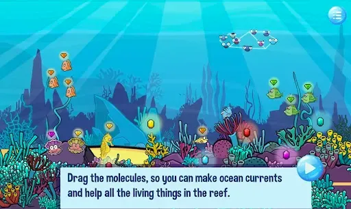 Скриншот 2 — Matty the Water Molecule Game
