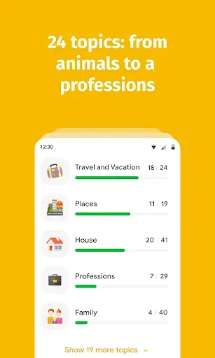 Скриншот 5 — Bright Arabic - Learn & Speak