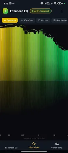 Скриншот 4 — Enhanced EQ – Equalizer & Bass