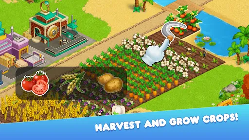 Скриншот 1 — Fluffy Town: Boom Story