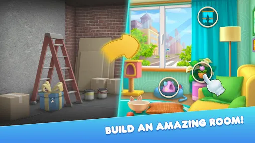 Скриншот 2 — Fluffy Town: Boom Story