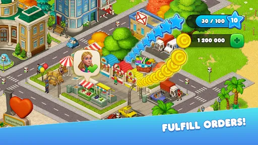 Скриншот 6 — Fluffy Town: Boom Story