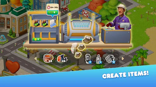 Скриншот 7 — Fluffy Town: Boom Story