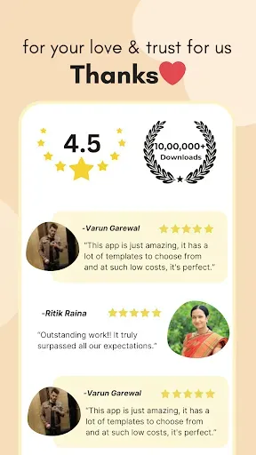 Скриншот 5 — Wedding Invitation Card Maker