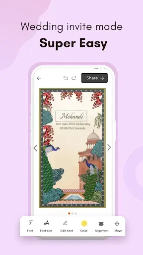 Скриншот 6 — Wedding Invitation Card Maker